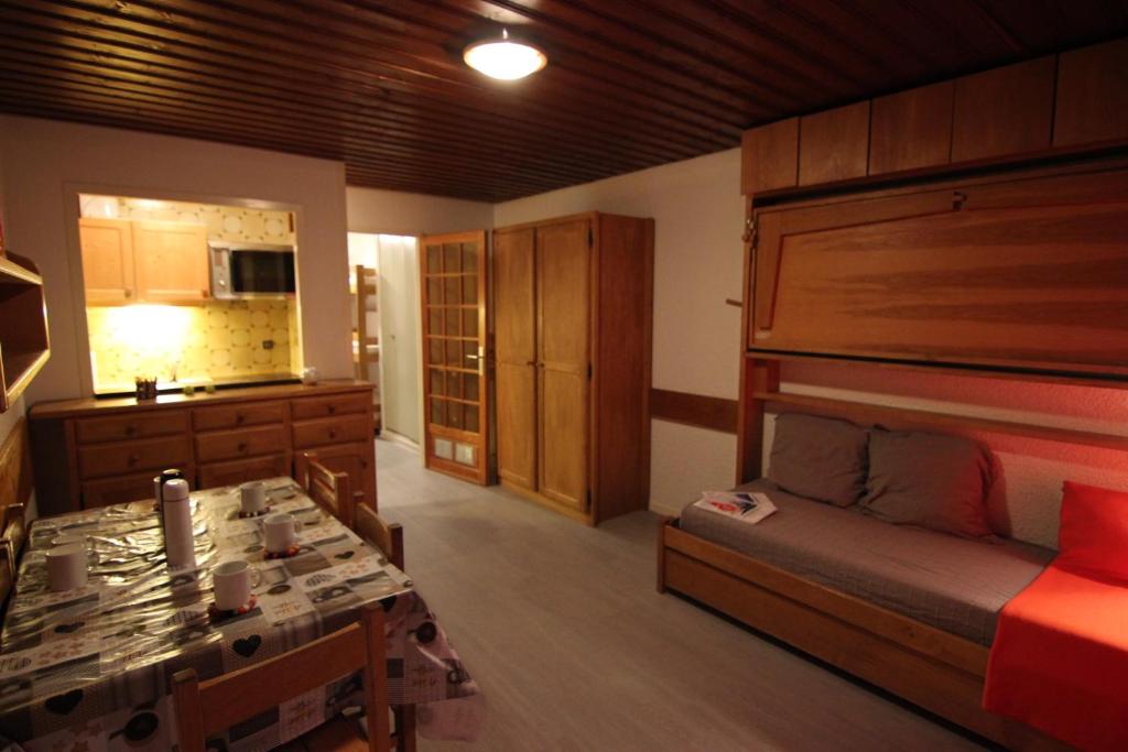 Postel nebo postele na pokoji v ubytování Serac Appartements VTI
