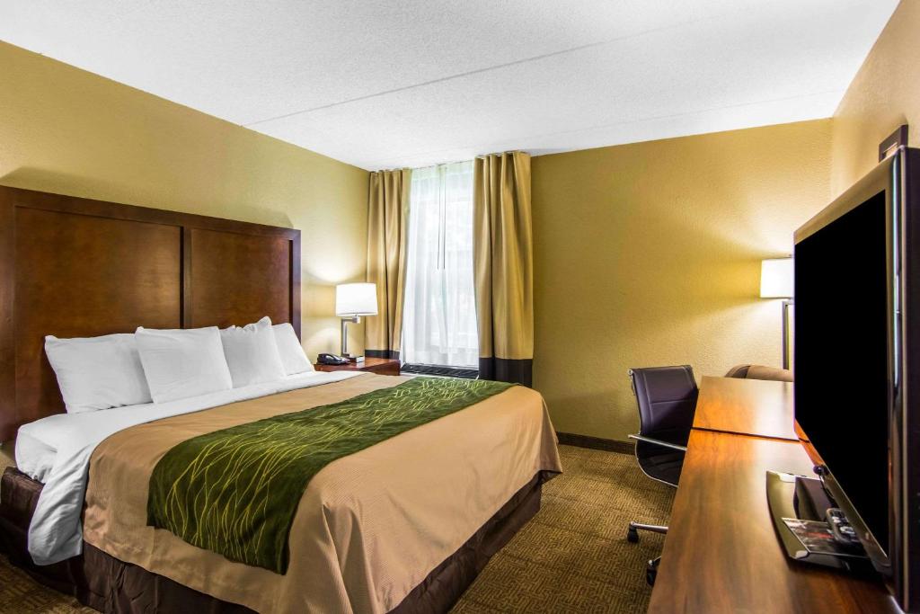Comfort Inn Newport News-Williamsburg East - King Room - Acceso A Discapacitados/no Fumar