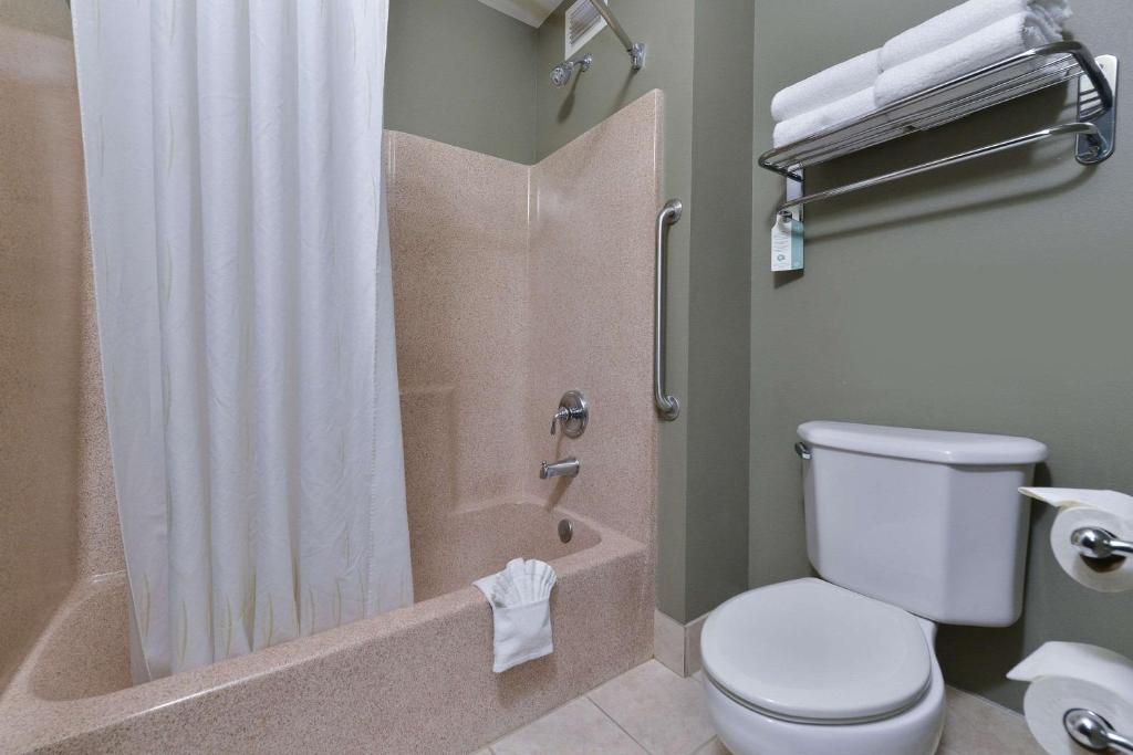 Koupelna v ubytování Comfort Suites Airport Tukwila Seattle
