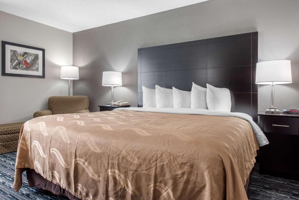 Quality Inn & Suites Brownsburg - Indianapolis West - Chambre Lit King-Size - Non-Fumeurs