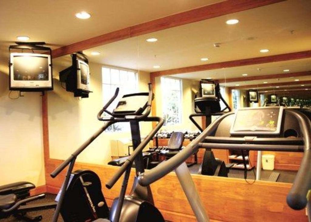Gimnasio o instalaciones de fitness de Sleep Inn Paseo Las Damas