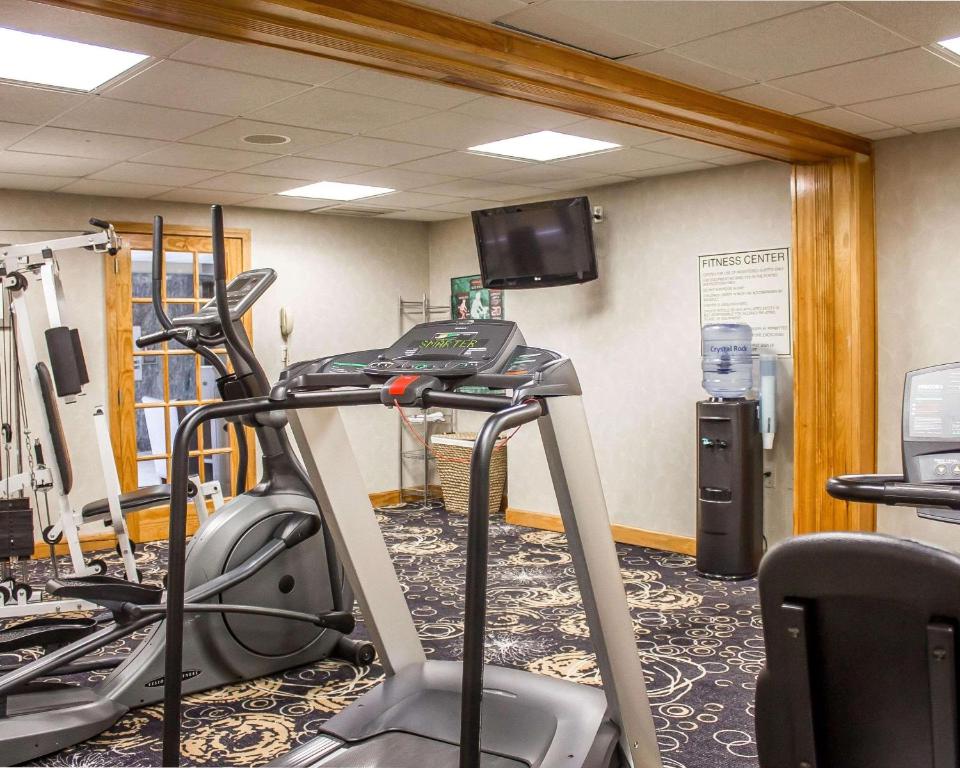 Fitness centrum a/nebo fitness zařízení v ubytování Comfort Inn Wethersfield - Hartford