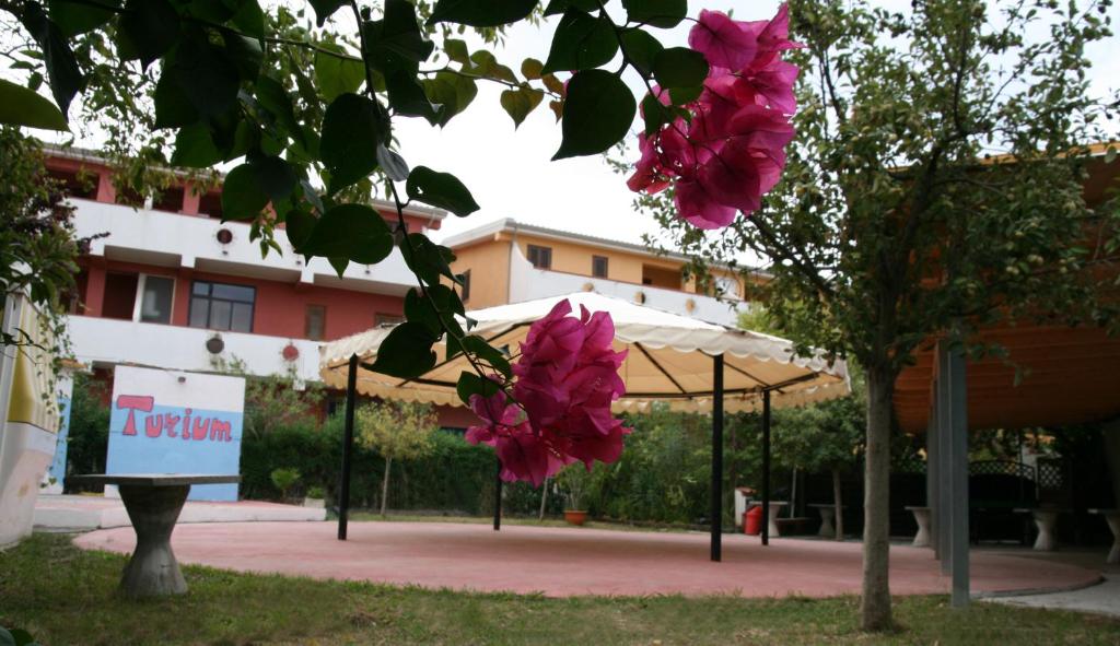 Zahrada ubytování Hotel Residence Turium