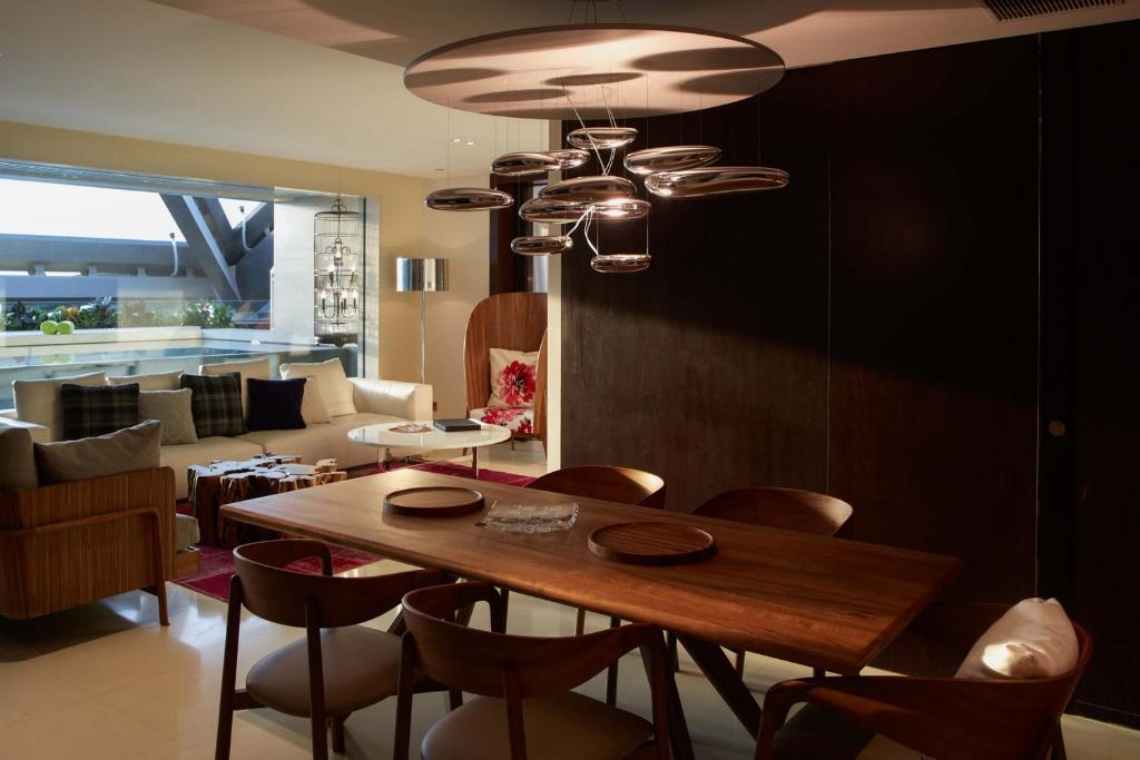 Posezení v ubytování Hotel Éclat Beijing