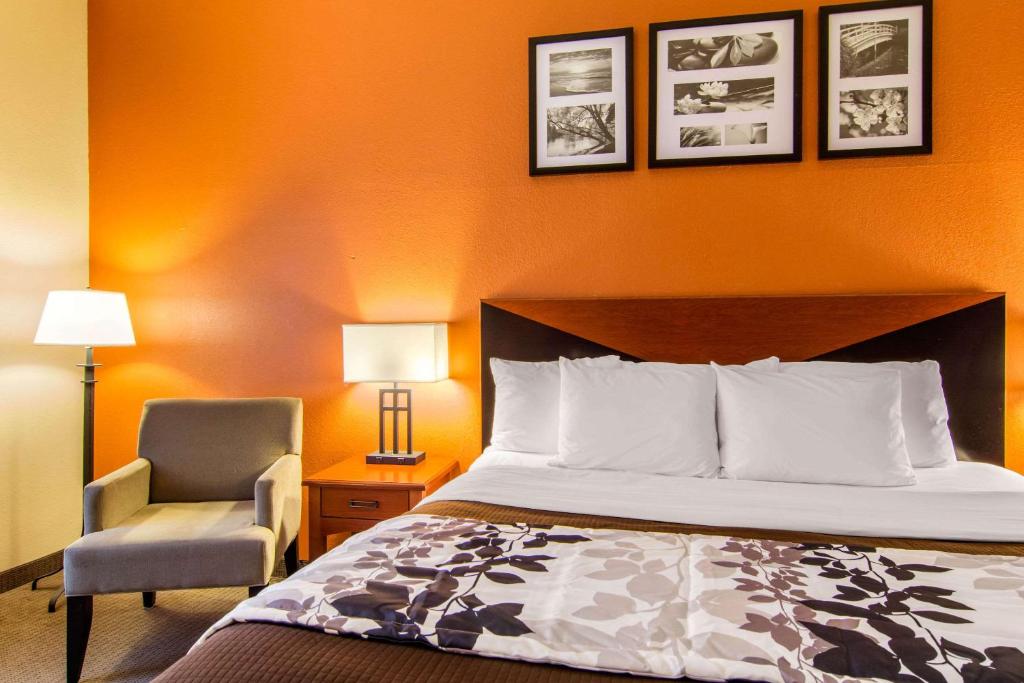 Sleep Inn & Suites Athens South - King Room - Disability Access/Non-Smoking