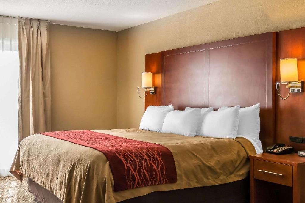 Postel nebo postele na pokoji v ubytování Comfort Inn