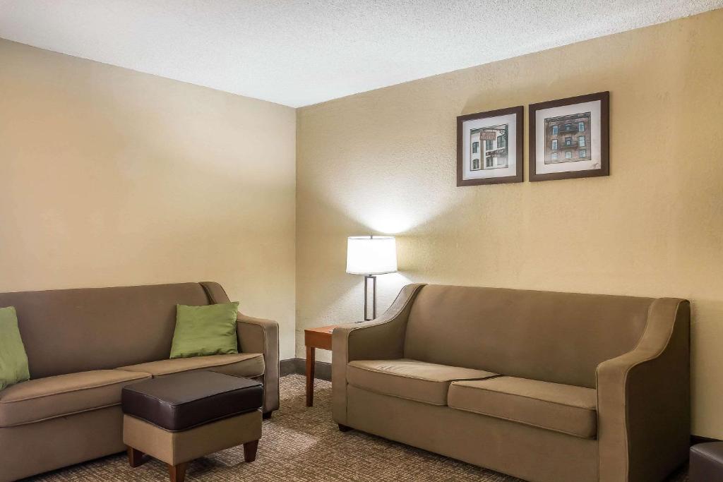 Posezení v ubytování Comfort Inn