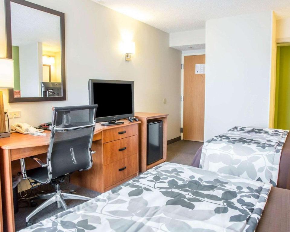 Sleep Inn Midway Airport - Tweepersoonskamer Met Twee Tweepersoonsbedden - Niet Roken