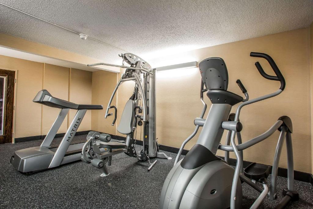 Fitness centrum a/nebo fitness zařízení v ubytování Quality Inn Elgin I-90