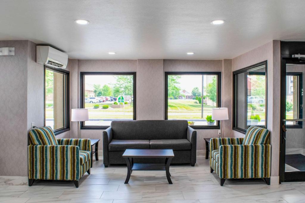 Posezení v ubytování Quality Inn Plainfield - Indianapolis West