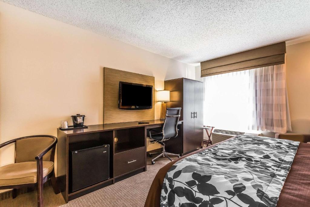 Sleep Inn Springfield South I60 near Medical District - King Room - Non-Smoking