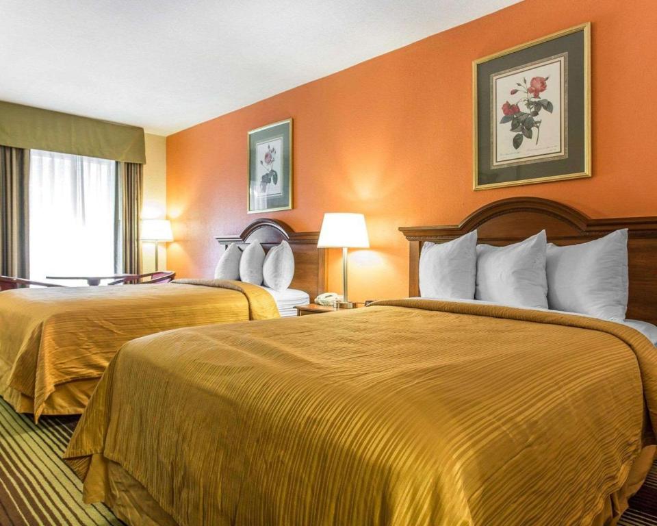 Quality Inn University - Tweepersoonskamer Met Twee Tweepersoonsbedden - Roken