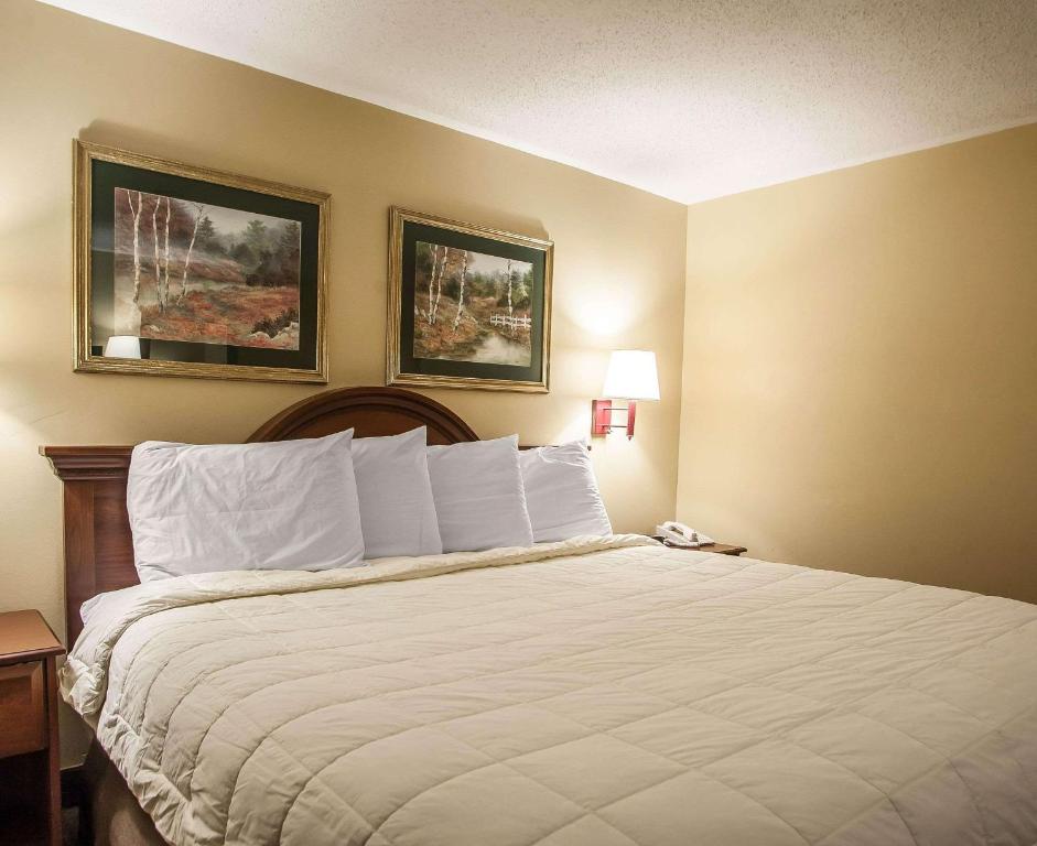 Postel nebo postele na pokoji v ubytování Econo Lodge