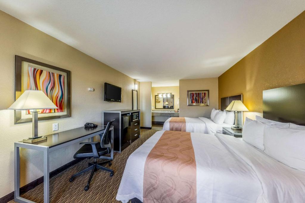 Quality Inn Glenpool - Tulsa - Queen Room Met Twee Queensize Bedden - Niet -roken