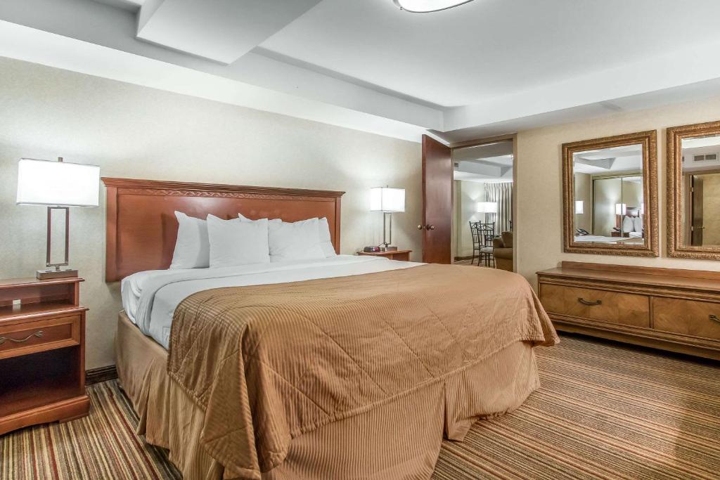 Postel nebo postele na pokoji v ubytování Clarion Hotel Broken Arrow - Tulsa