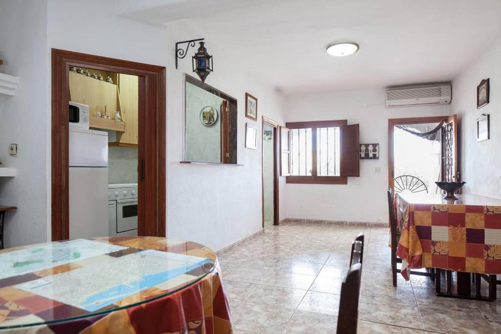 Kuchyň nebo kuchyňský kout v ubytování Casa Cueva Calatrava
