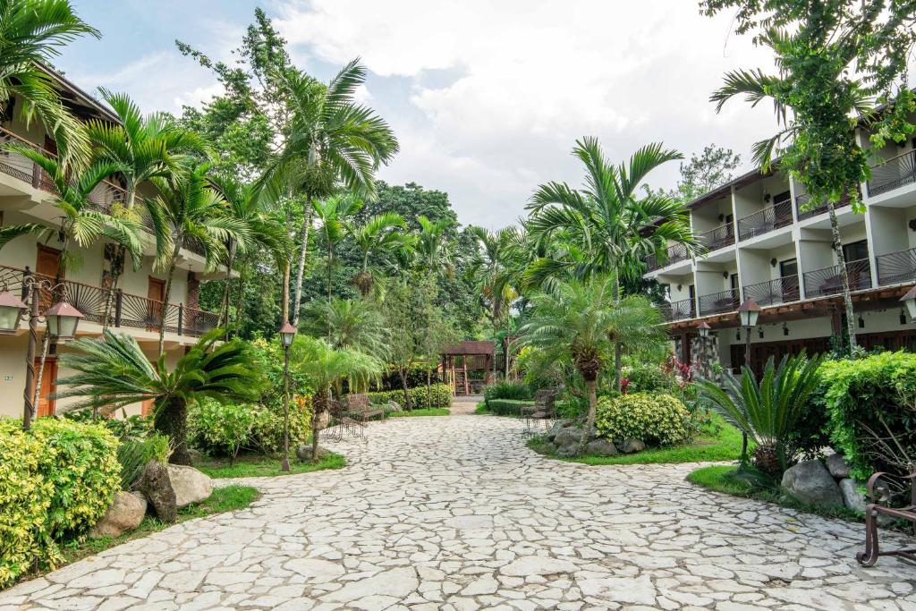 Zahrada ubytování Hotel Gran Jimenoa
