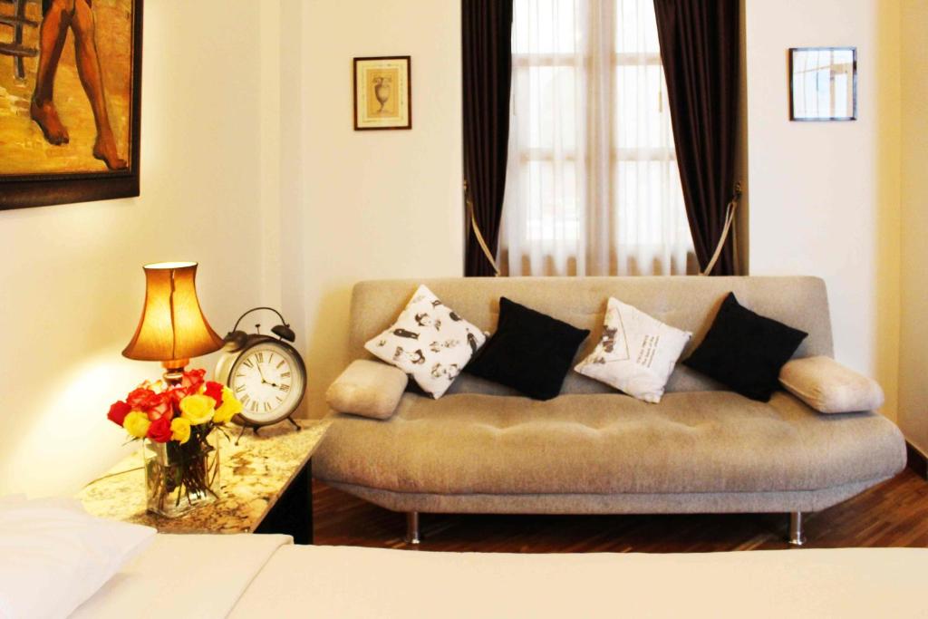 Posezení v ubytování Casa Joaquin Boutique Hotel