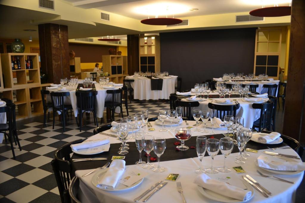 Restaurace v ubytování Hotel Posada Guadalupe