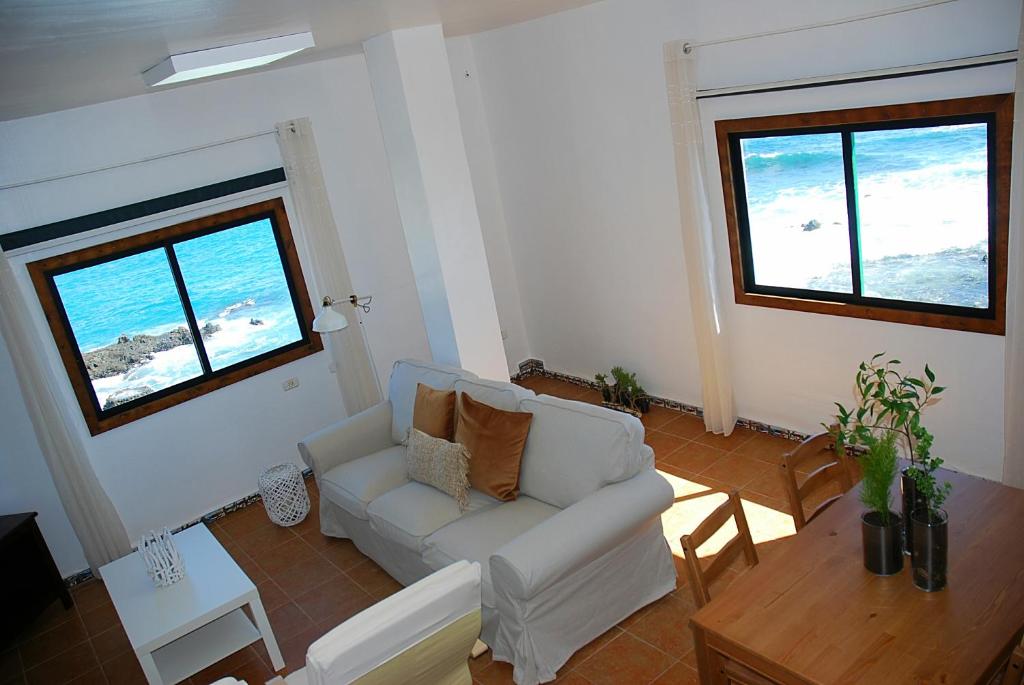 A seating area at Blue Horizon Las Galletas