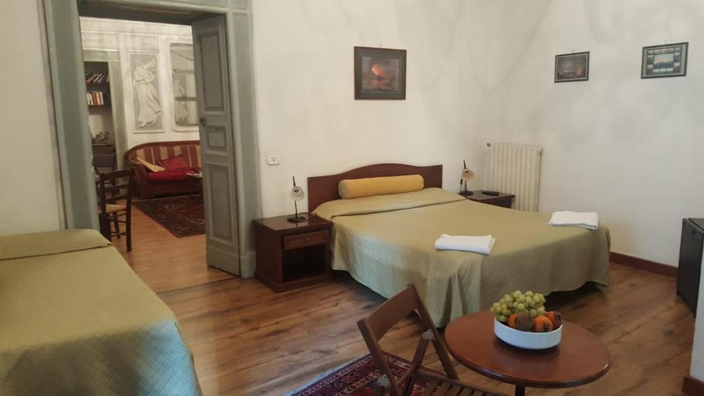 Posteľ alebo postele v izbe v ubytovaní B&B Miseria e Nobilta'