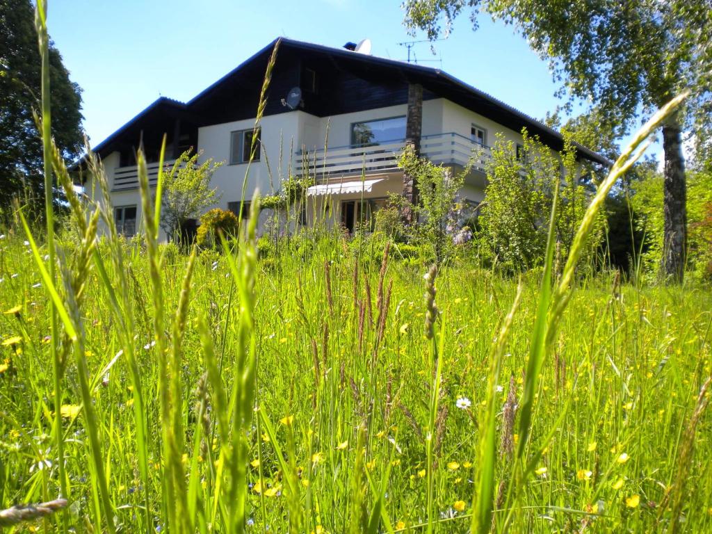 A garden outside Gästezimmer Weiss