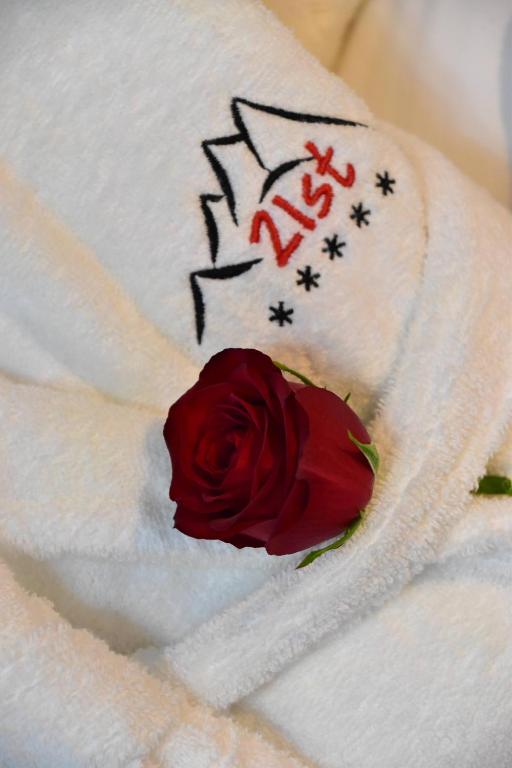 Posteľ alebo postele v izbe v ubytovaní Zakopane Zist Spa Zakopianskie Tarasy