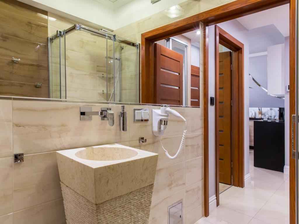 Kúpeľňa v ubytovaní Zakopane Zist Spa Zakopianskie Tarasy
