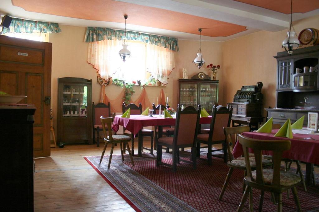 Nápoje v ubytování Gasthof Zur Eiche