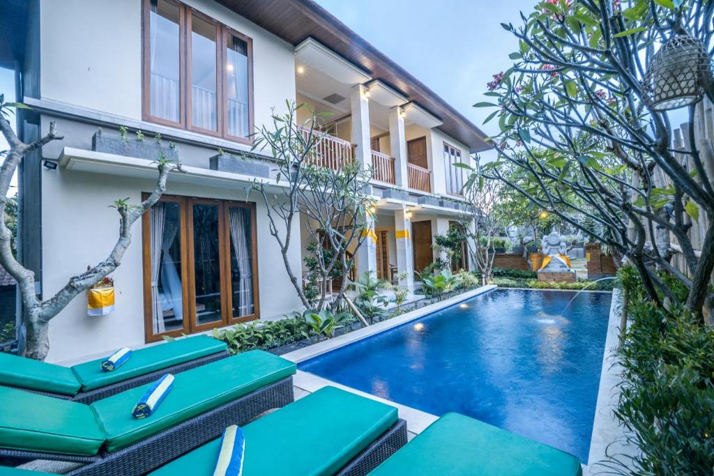 Villa con piscina y casa en Ubud Tropical Garden 2 en Ubud