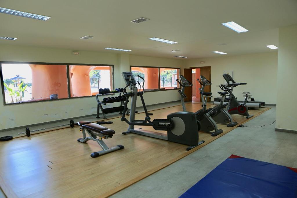 Posilňovňa alebo fitness centrum v ubytovaní Stuning Sea Views Sotoserena