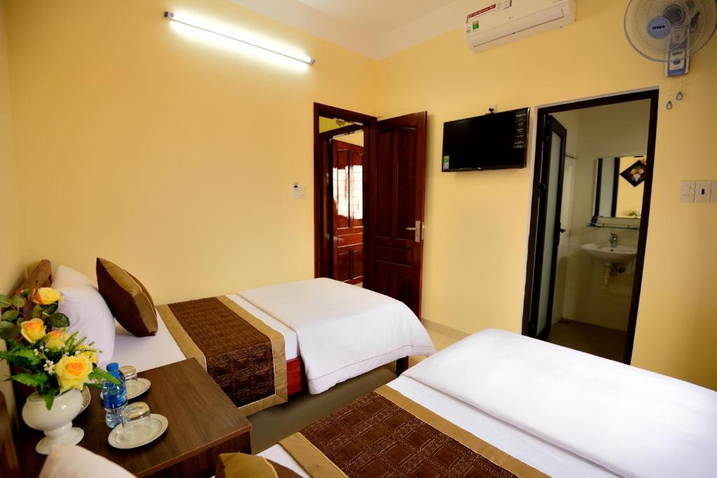 TV a/nebo společenská místnost v ubytování Guest House Maika