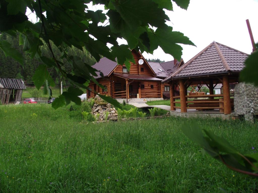 Aed väljaspool majutusasutust Cabana Piatra Runcului