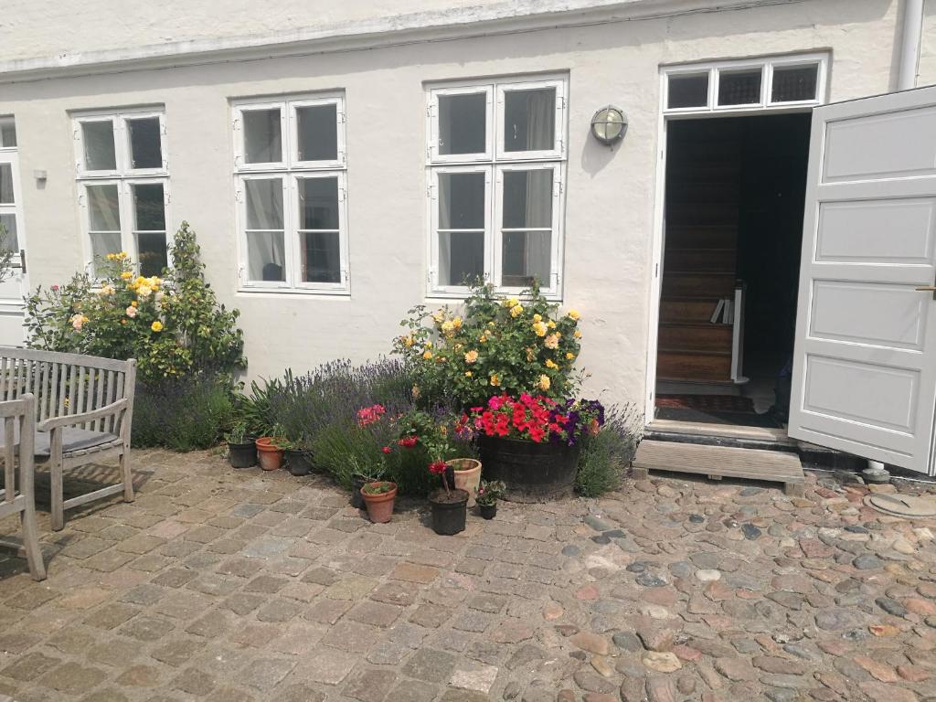 Zahrada ubytování Kjobing Manor