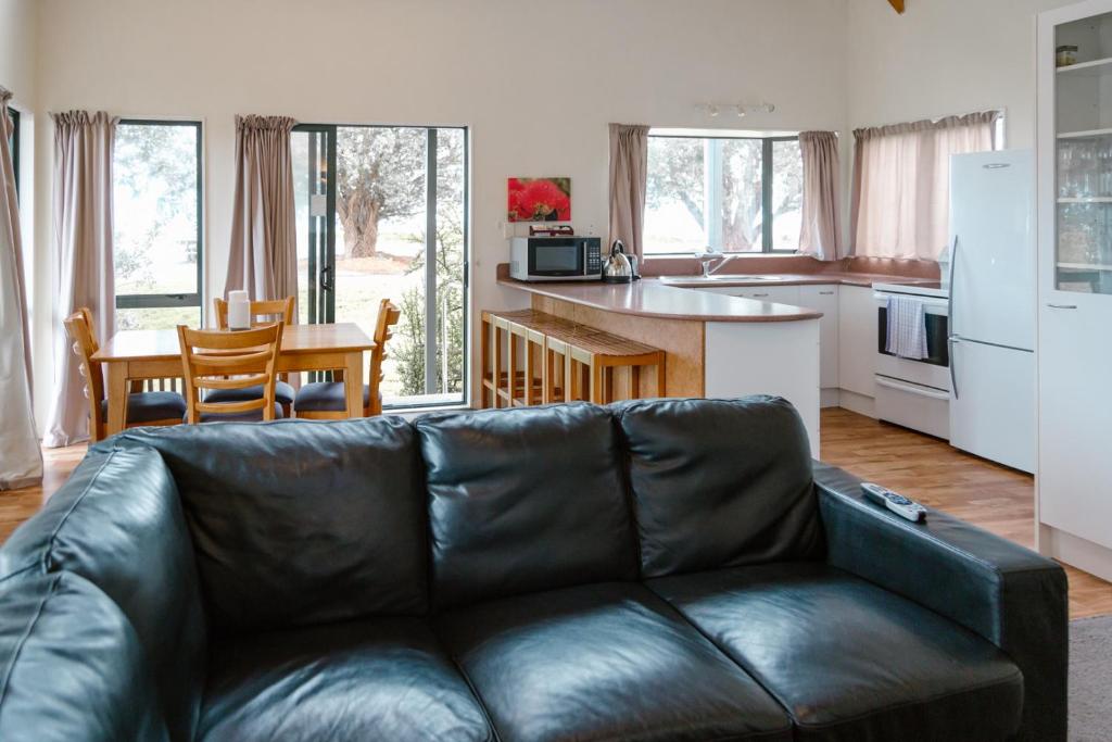 Kuchyň nebo kuchyňský kout v ubytování Sunset Motel