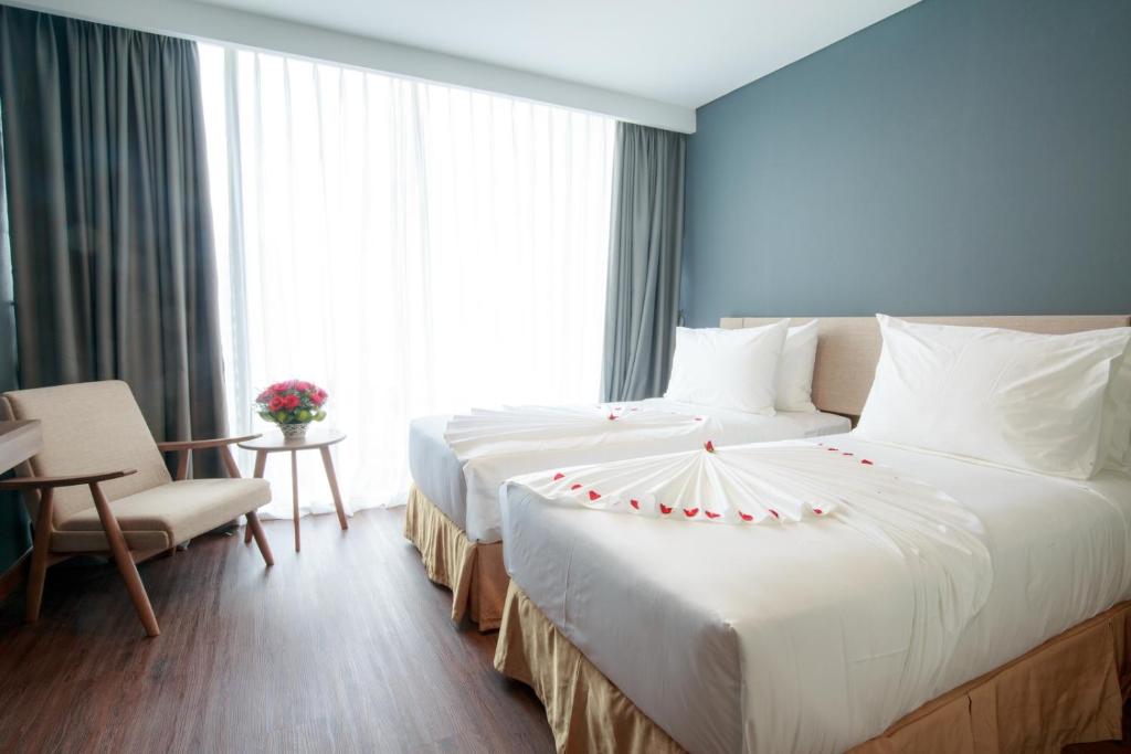 Phòng Deluxe Giường Đôi/2 Giường Đơn Nhìn Ra Thành Phố