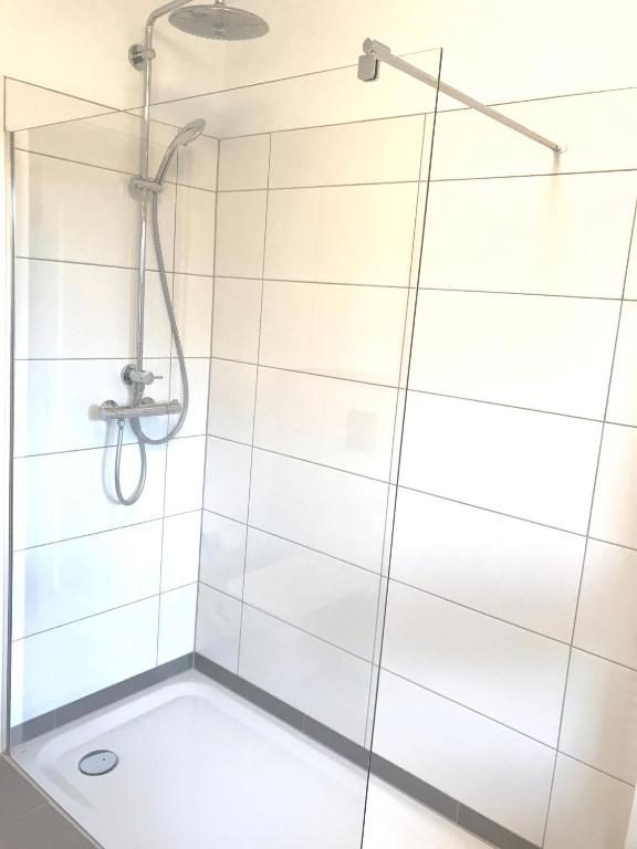 Koupelna v ubytování Haus Badezeit