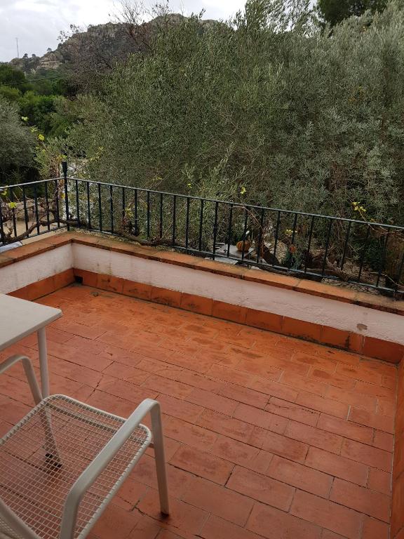 Balkón nebo terasa v ubytování Hostal Ondina