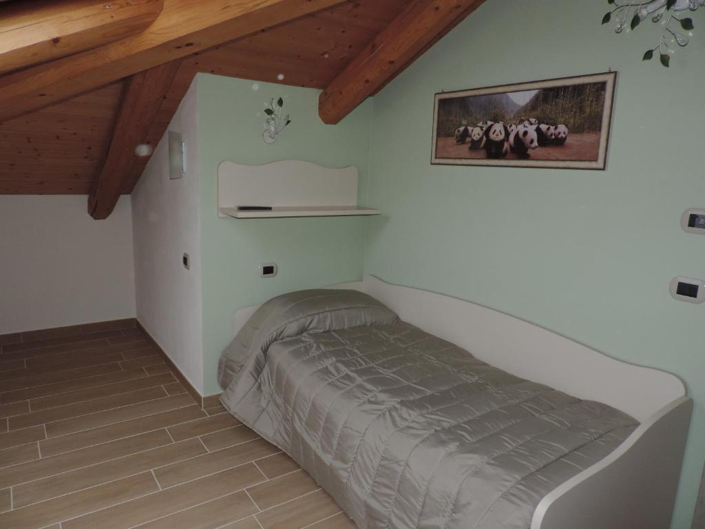 Postel nebo postele na pokoji v ubytování Il Bambuseto