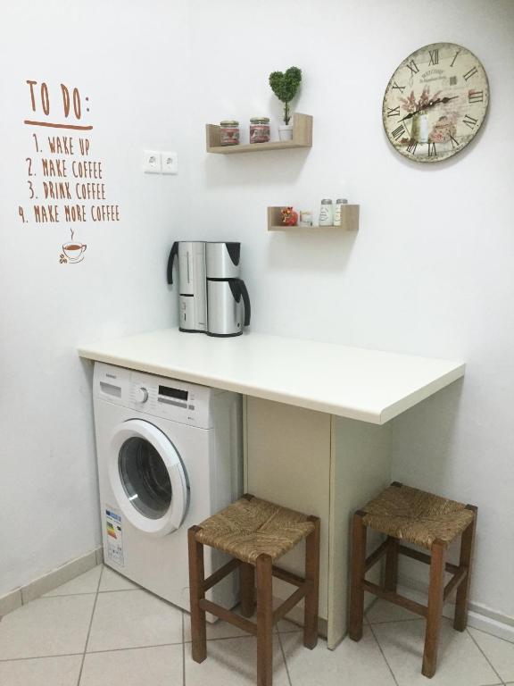Kuchyňa alebo kuchynka v ubytovaní cozy apartment in Nafplio old town