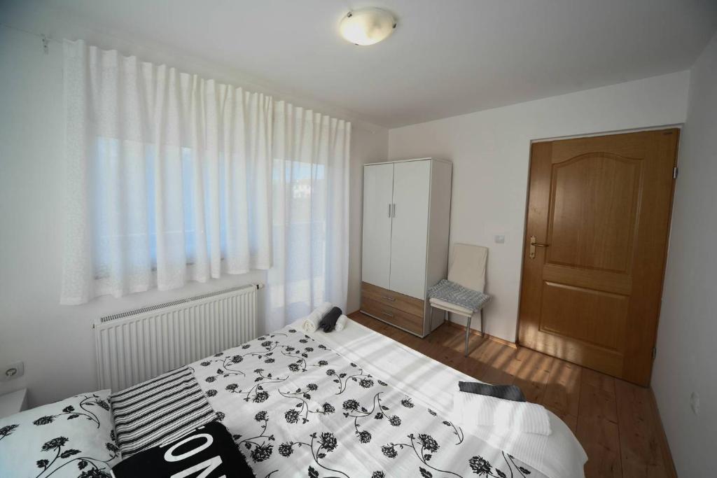 Posteľ alebo postele v izbe v ubytovaní "Oasis of Peace Zagreb-Apartments"