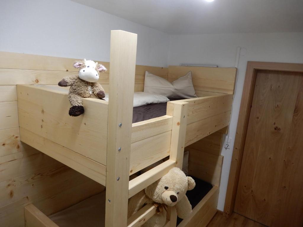 Postel nebo postele na pokoji v ubytování Mottnerhof