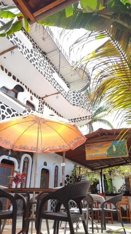 Restaurace v ubytování Hotel Coloma Galapagos