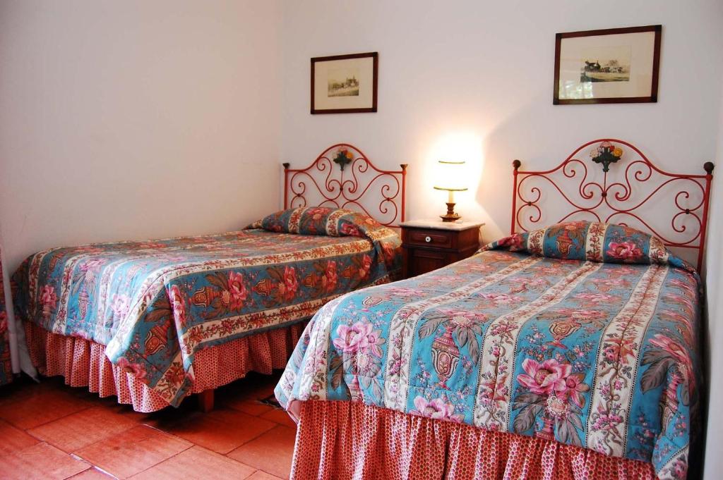 Uma cama ou camas num quarto em Casa de Esteiro
