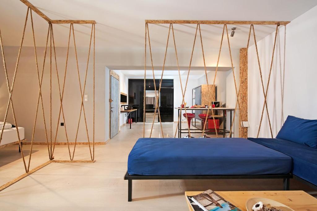 Posezení v ubytování Piraeus Premium Suites