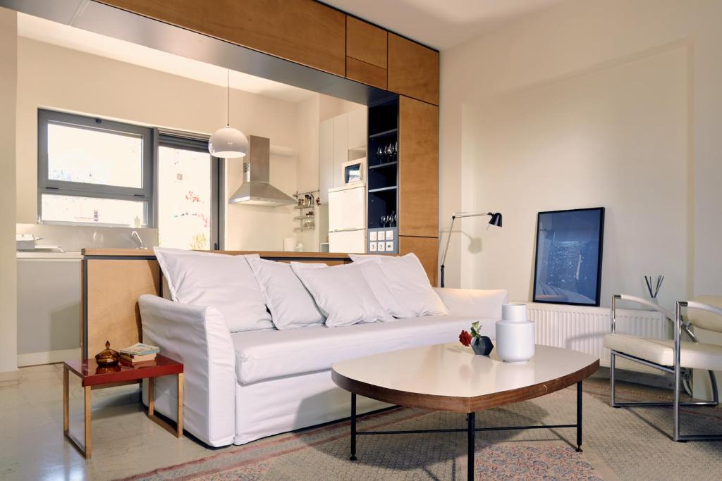 Posedenie v ubytovaní Two level apartment with panoramic view