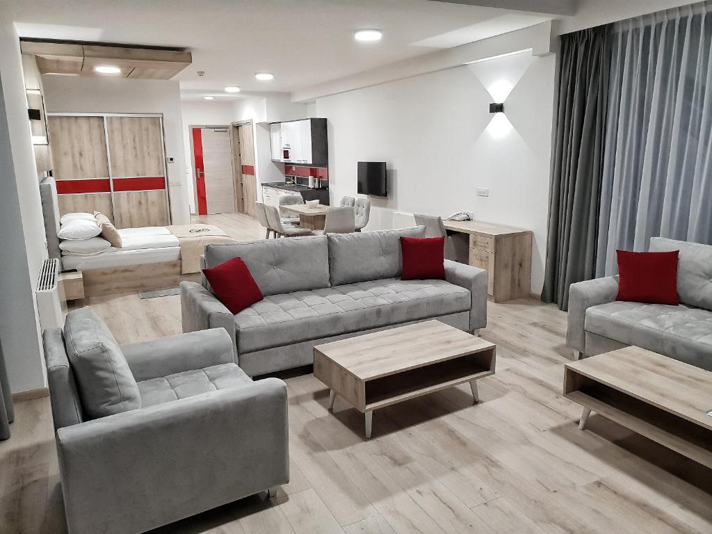 Posezení v ubytování Aparthotel Centar Sarajevo