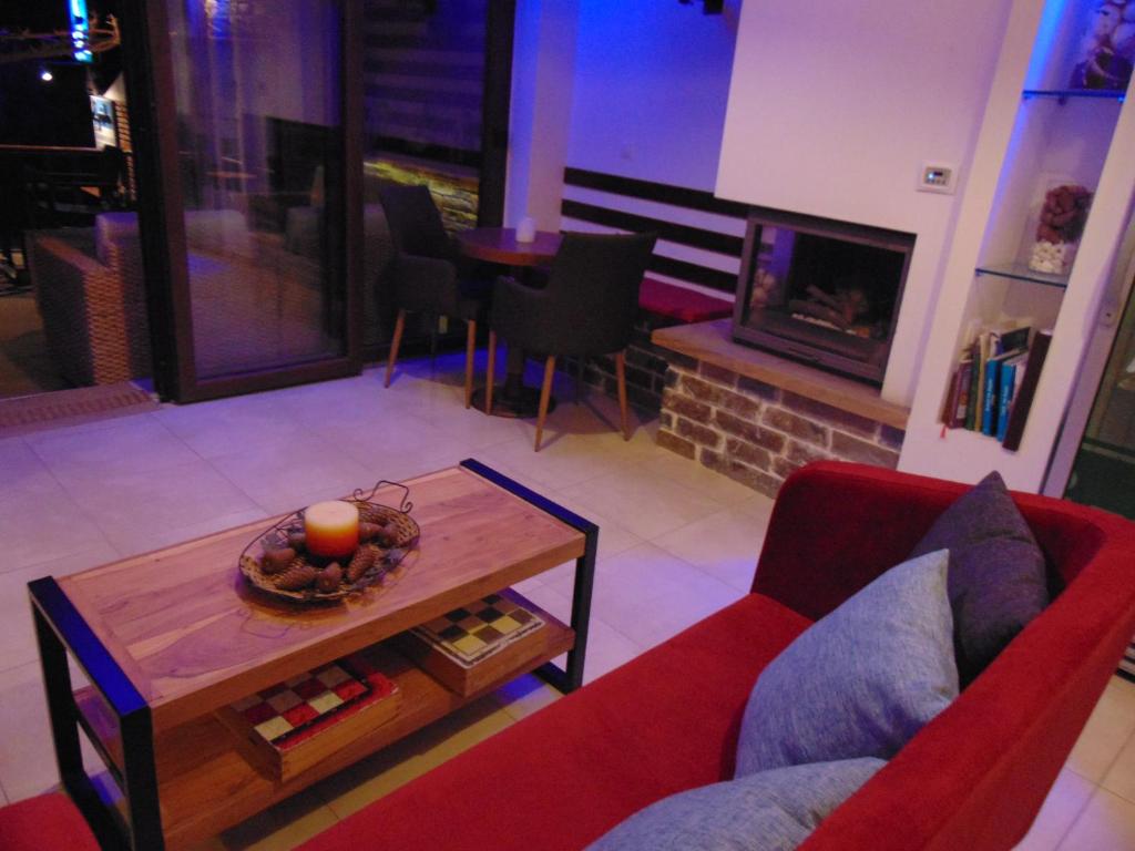 Część wypoczynkowa w obiekcie Spela House