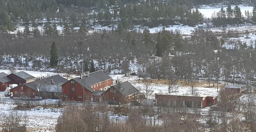 Vats Fjellstue v zimě