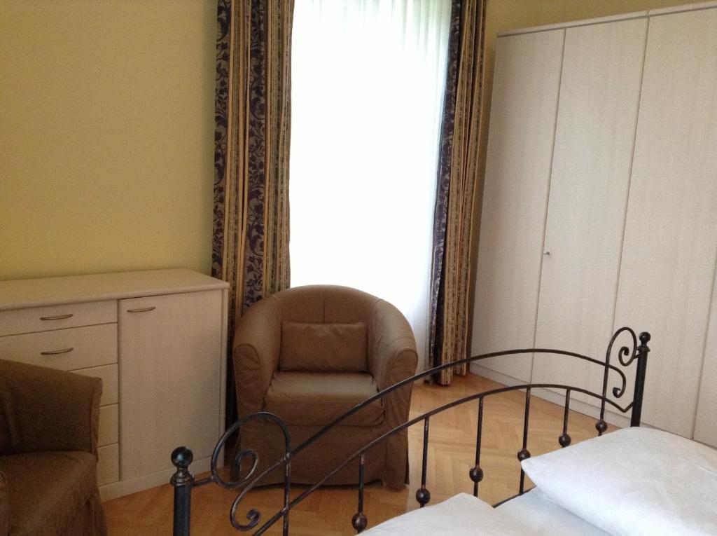 Postel nebo postele na pokoji v ubytování Villa Engstler - Appartments